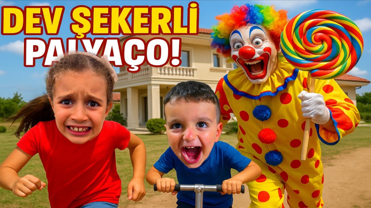 PALYAÇO SAHTE ÇIKTI EYVAH POYRAZ ELİF ŞEKERLERİ KAÇIRDI!!