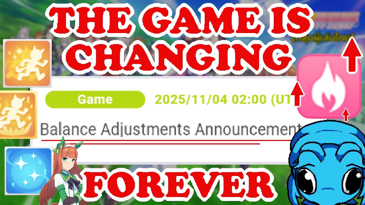 MASSIVE CHANGES INCOMING - Guts Changes, Skill Fixes, Uma Buffs! -(Umamusume: Pretty Derby)