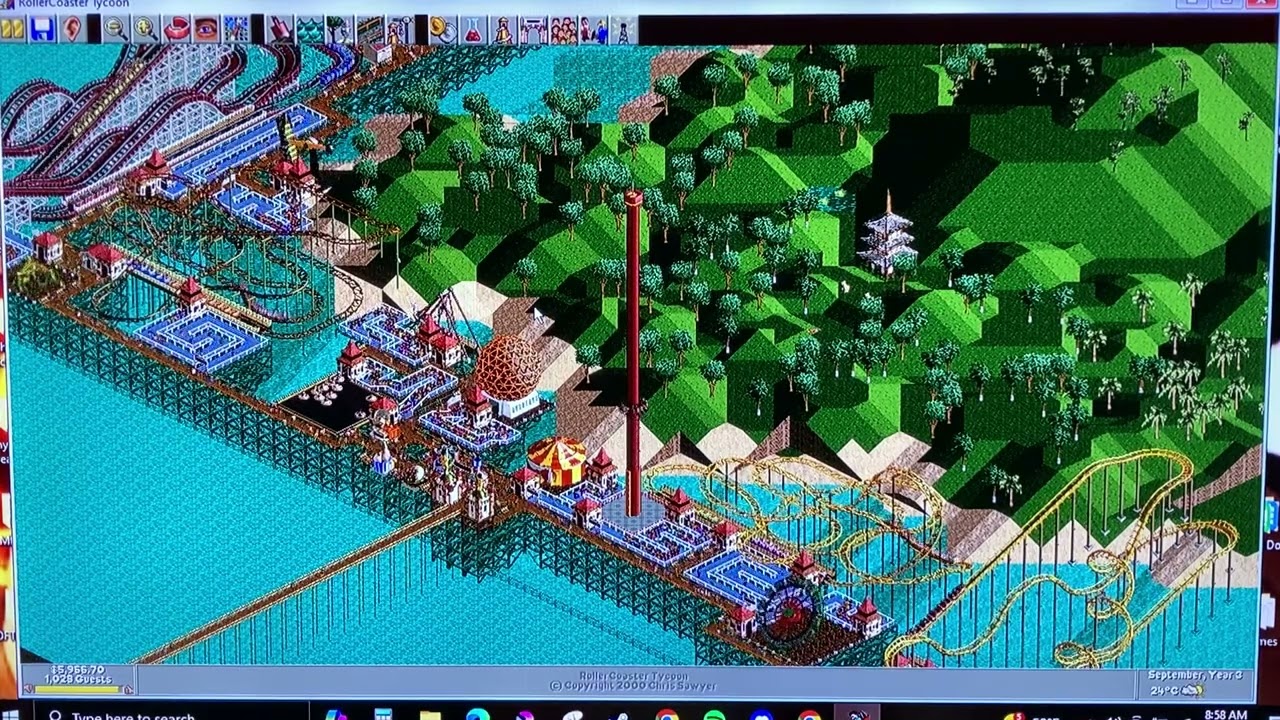 The Legend's Feelin Loopy! Roller Coaster Tycoon Loopy Landscapes, Episode 155