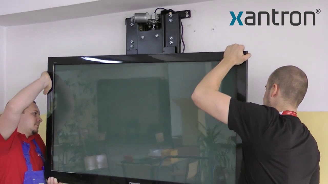 TV Decken Wand Lift elektrisch für Monitore bis 75