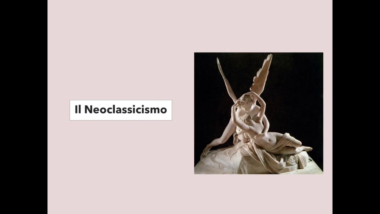 Letteratura italiana - il Neoclassicismo