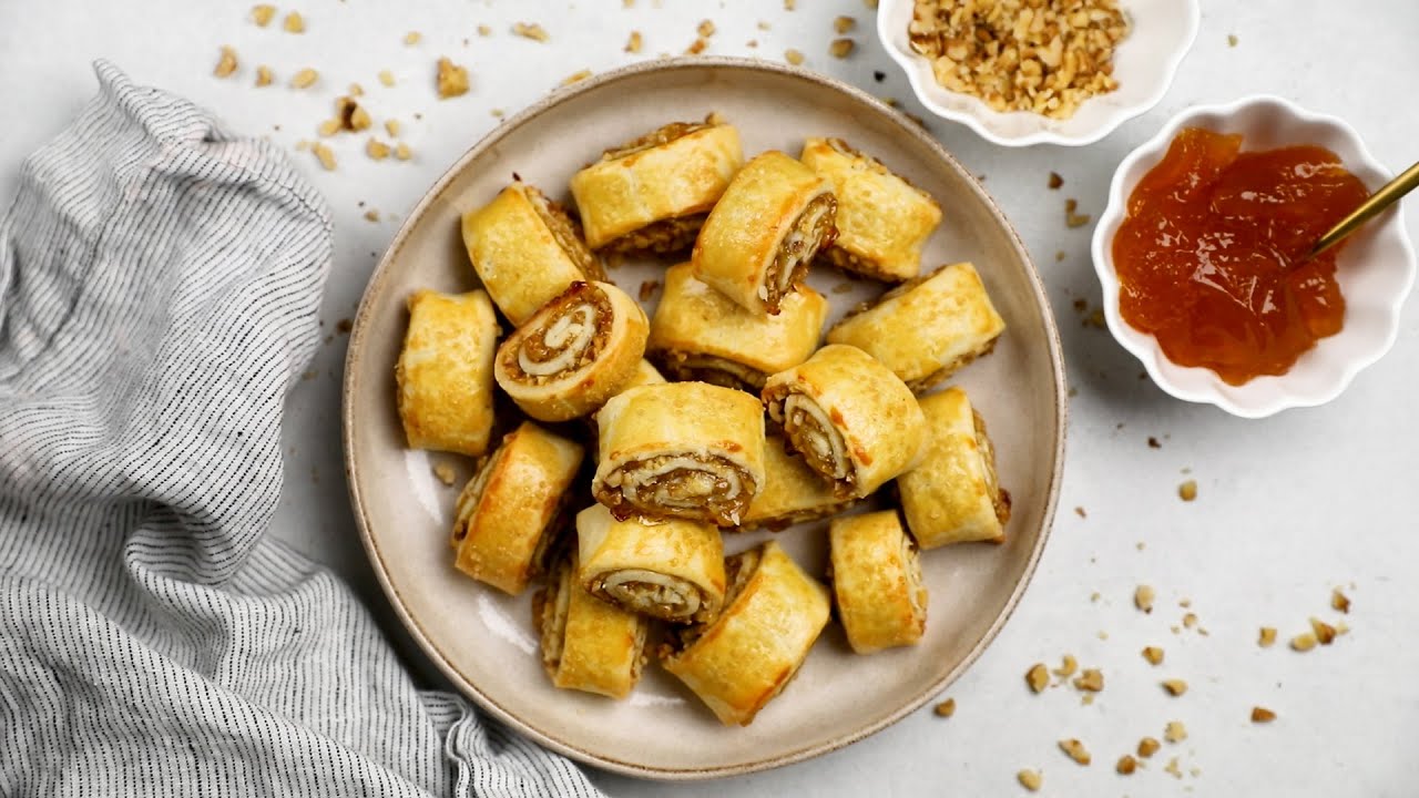 Apricot Rugelach Cookies Recipe