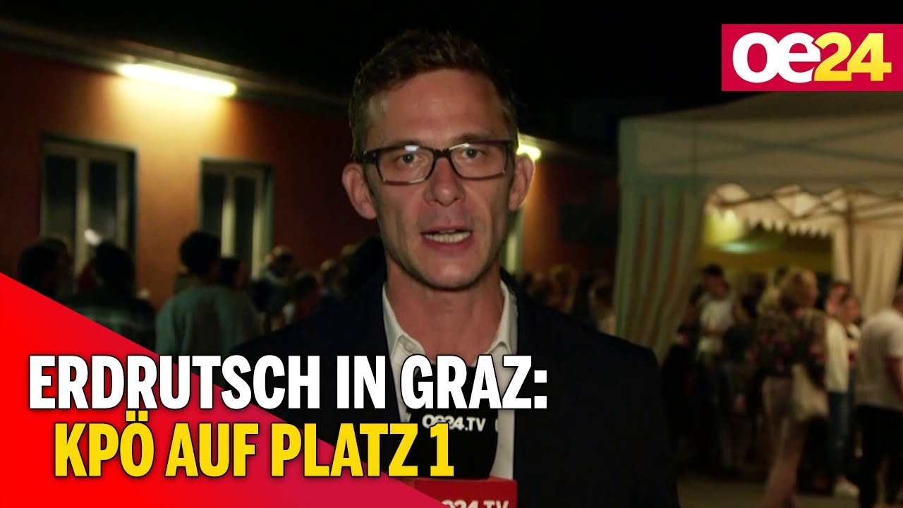 Erdrutsch in Graz: KPÖ auf Platz 1