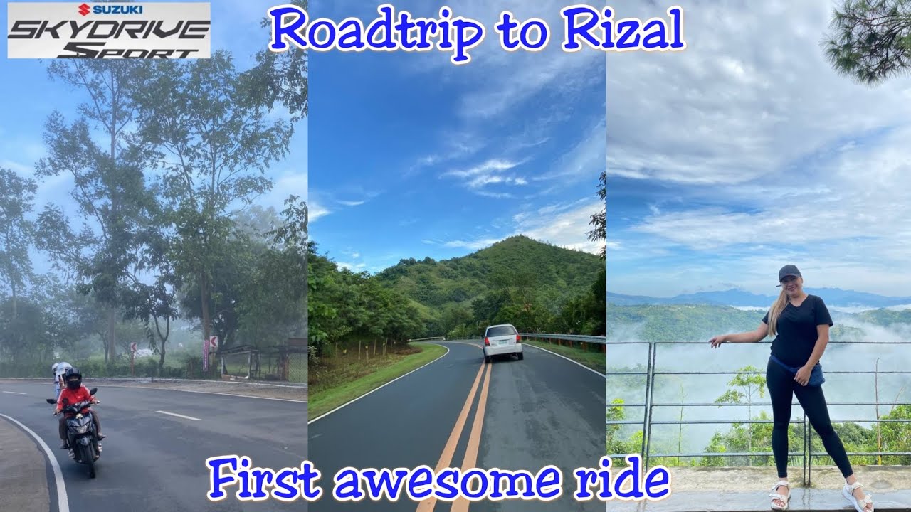 My 4 years old Suzuki Skydrive Sport's first time in Rizal | My first time drive in Marilaque 🤘💪