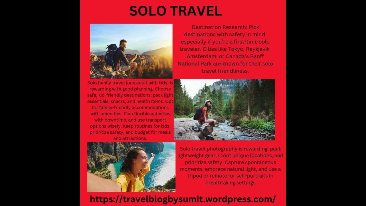 "Travel Blog by Sumit" offers a range of travel insights, covering destinations, shopping tips,