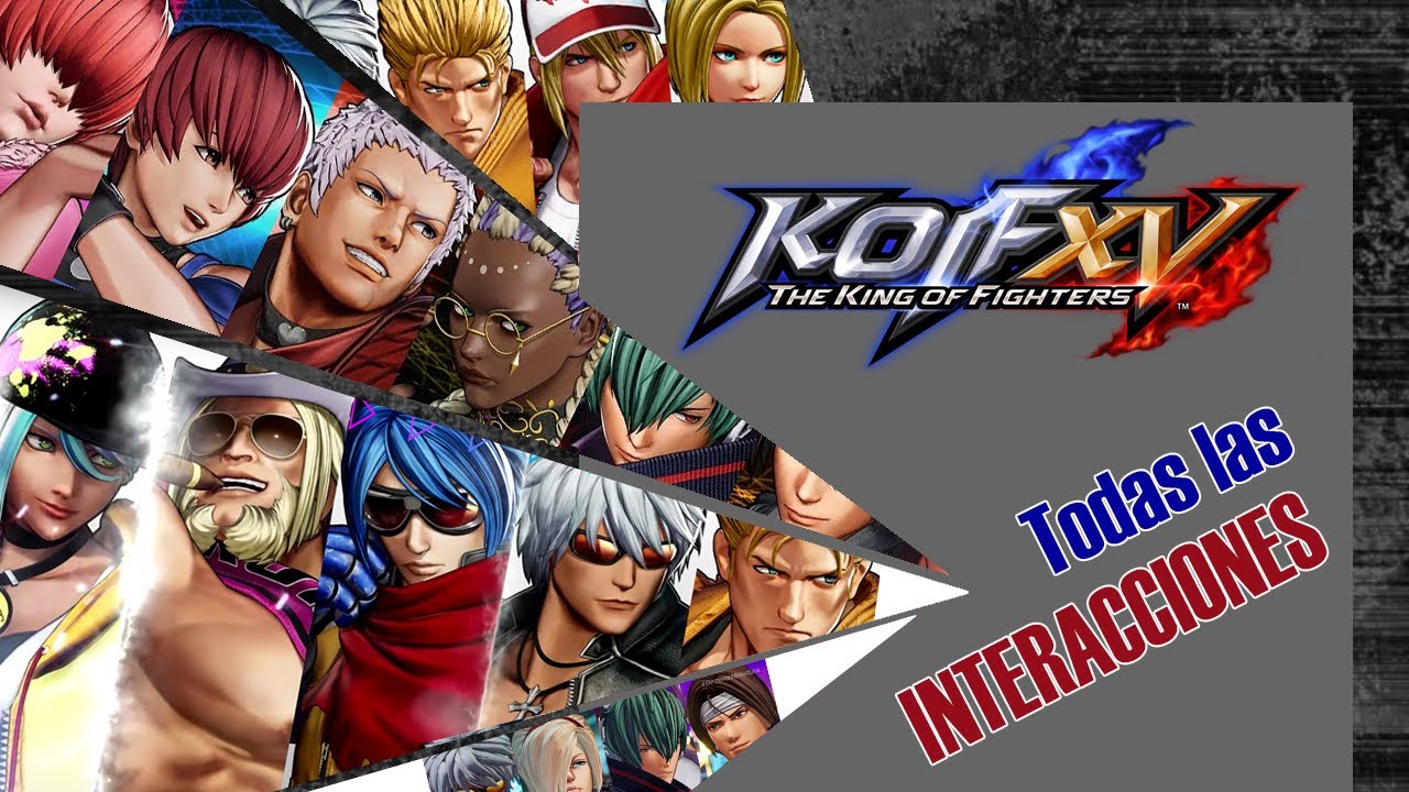 TODAS las INTERACCIONES en KOF XV