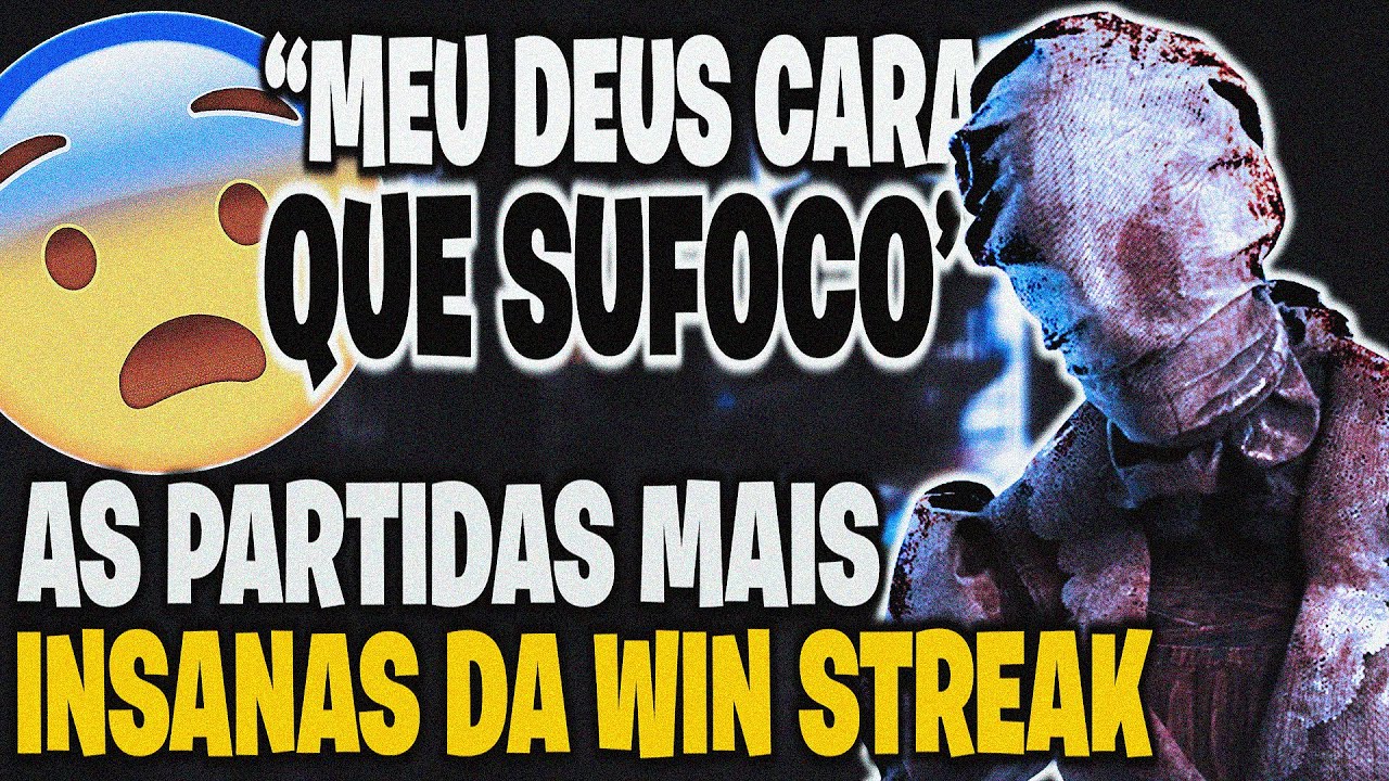 Sequência de PARTIDAS INSANAS na Win Streak (Dead by Daylight)