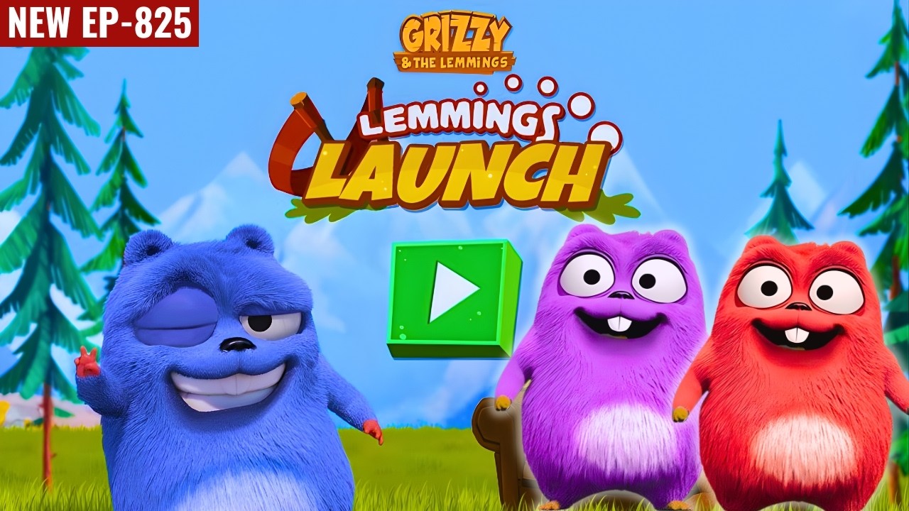 Запуск Grizzy vs Lemmings, эпизод 825 🚀 Безумно мощные броски!