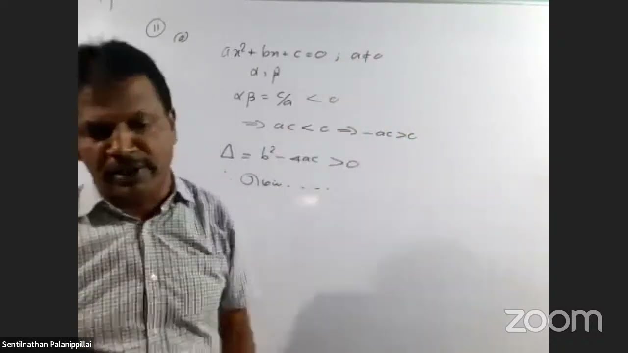 Mora Exam 2022 Combined Mathematics 1(Pure) Explanation by Senthilnathan Sir