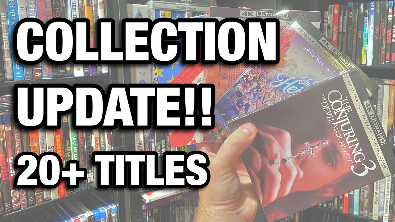 4K, BLU-RAY, & MORE!! | MOVIE COLLECTION UPDATE