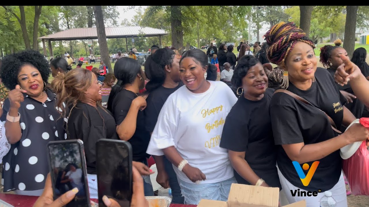 Vidash Fufu BBQ 🍖 On the park Toronto Canada Ghanaians in Toronto