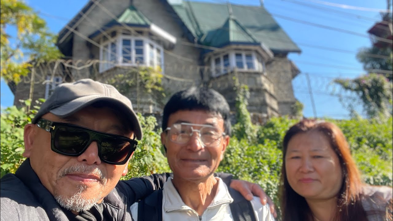 Fittest man of darjeeling our cho cho morning walk of south field college students walk of thon💪🏿⛰️