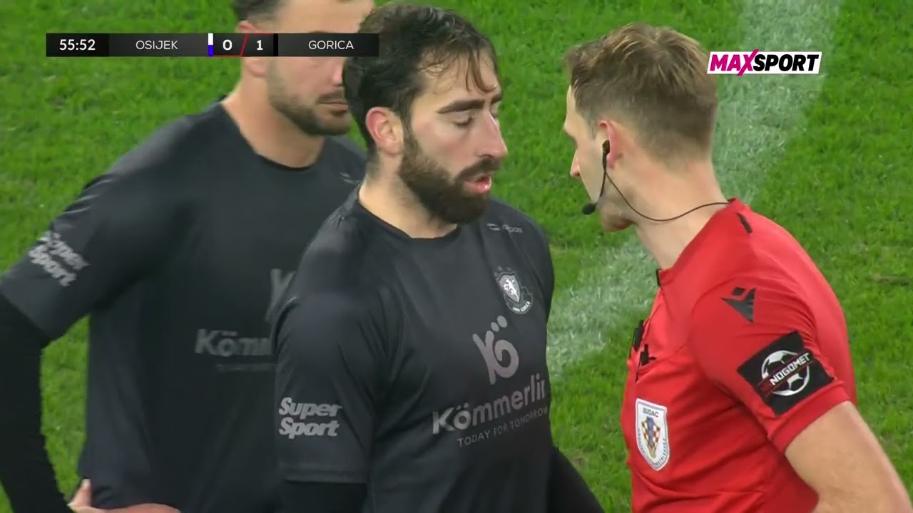 OSIJEK vs GORICA 1:1 (17. kolo, SuperSport HNL 25/26)