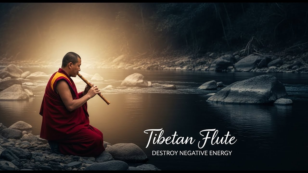 432Hz - Tibetan Flute Heals The Whole Body, Spirit - Heals All Damage of Body & Soul So Pure