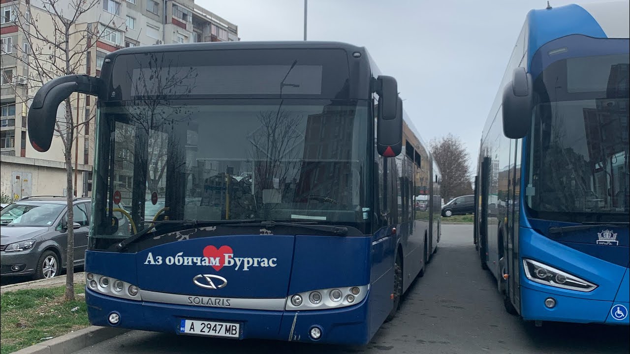 Buses and Trolleybusses in Burgas (2025)🚎🚌
