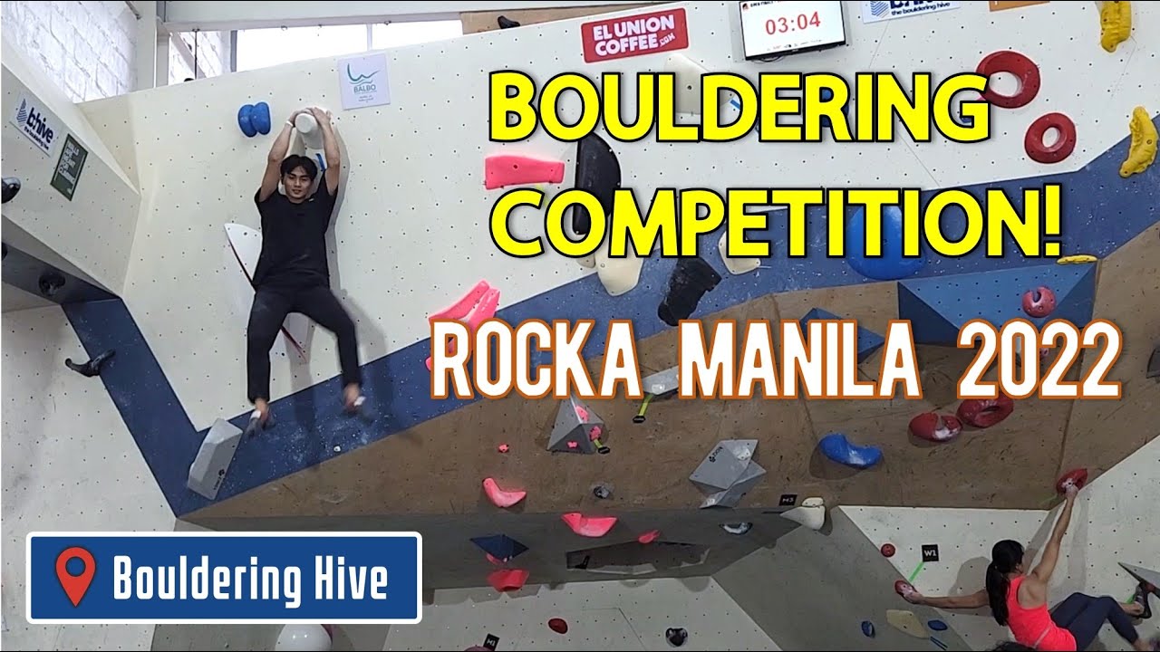 ROCKA MANILA 2022: Bouldering Competition | Vlog #56