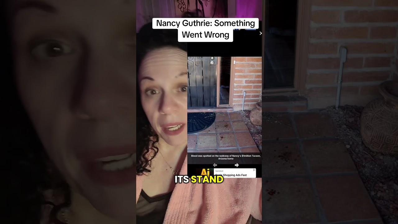 В доме Нэнси Гатри что-то пошло ужасно не так. #nancyguthrie #savannahguthrie #guthriecase