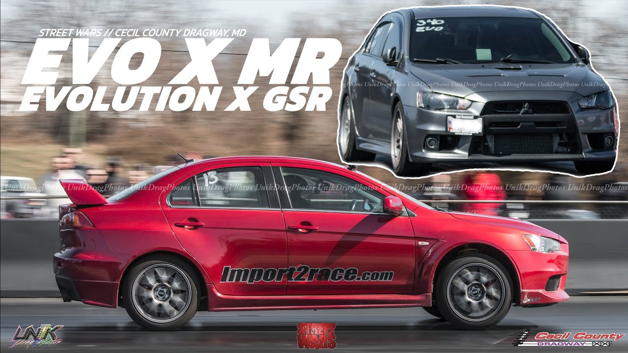 Evolution X MR vs Evo X GSR