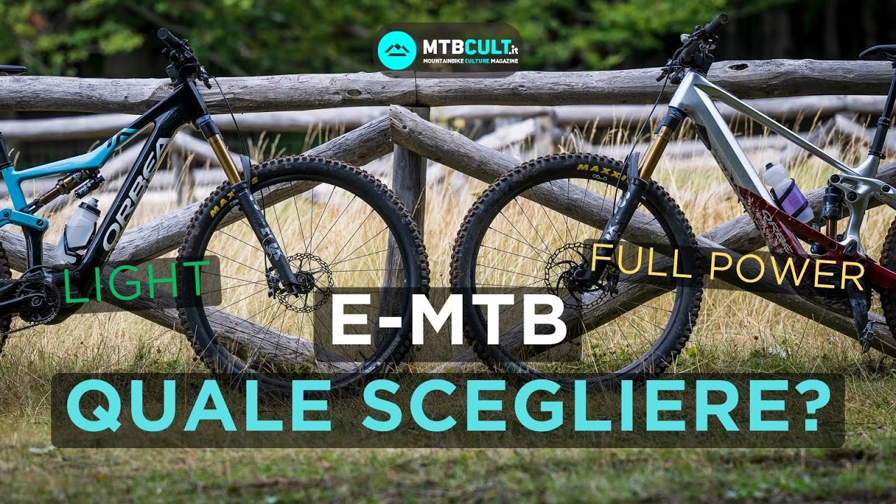 e-Mtb light oppure e-Mtb full power: quale scegliere?