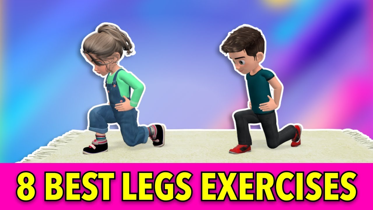 Kids Workout: 8 Best Legs Exercises At Home