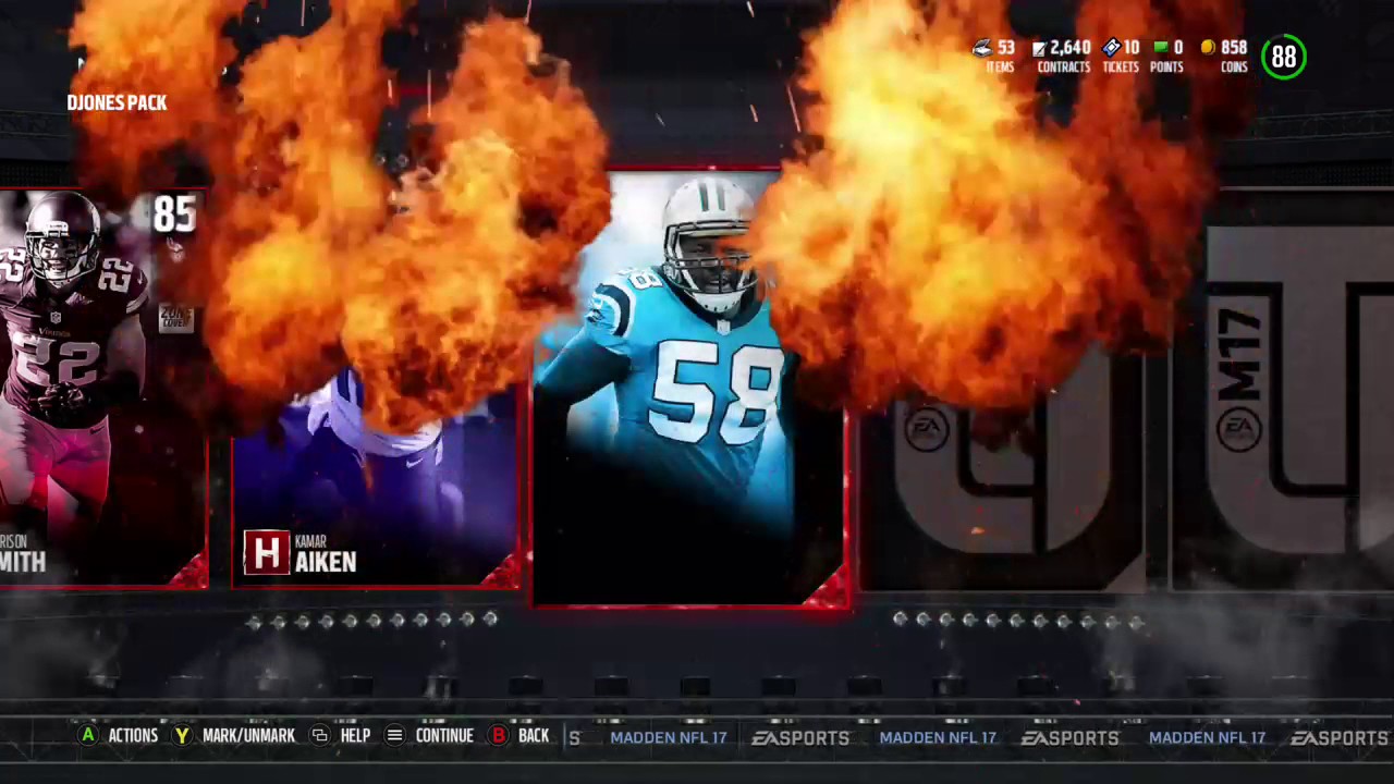 Madden 17 pack opening