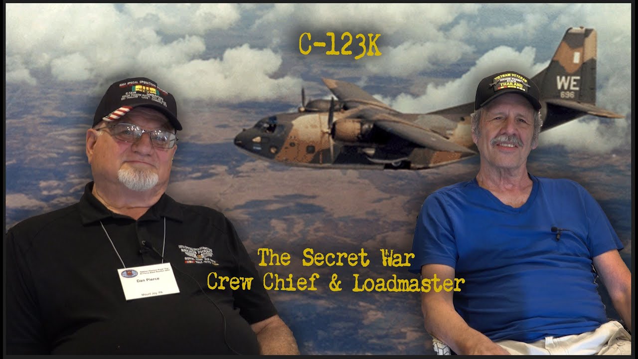 Episode 47 - C-123k Crew Chief and Loadmaster discuss their time at (NKP) Nakohn Phanom