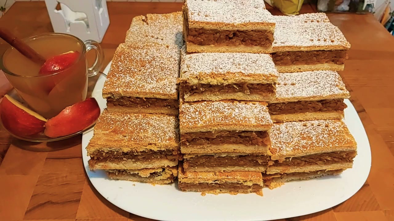 Prajitura cu Mere- Placinta cu mere si scortisoara pas cu pas -Reteta veche @IulyaFoodStation