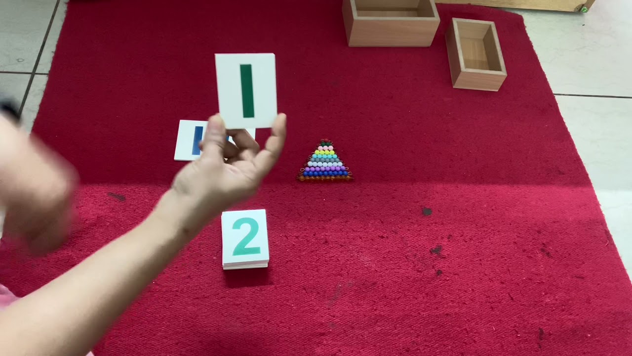 Coloured Bead Bars and Cards