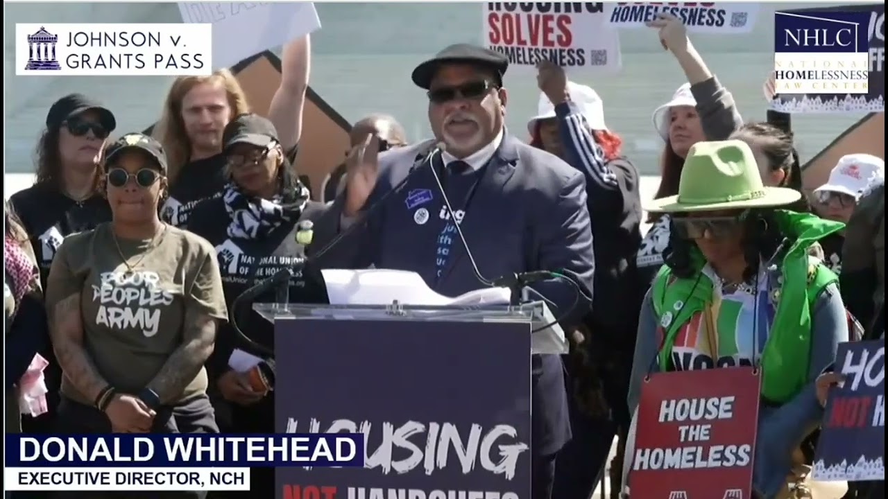 Housing Not Handcuffs Rally | Donald Whitehead