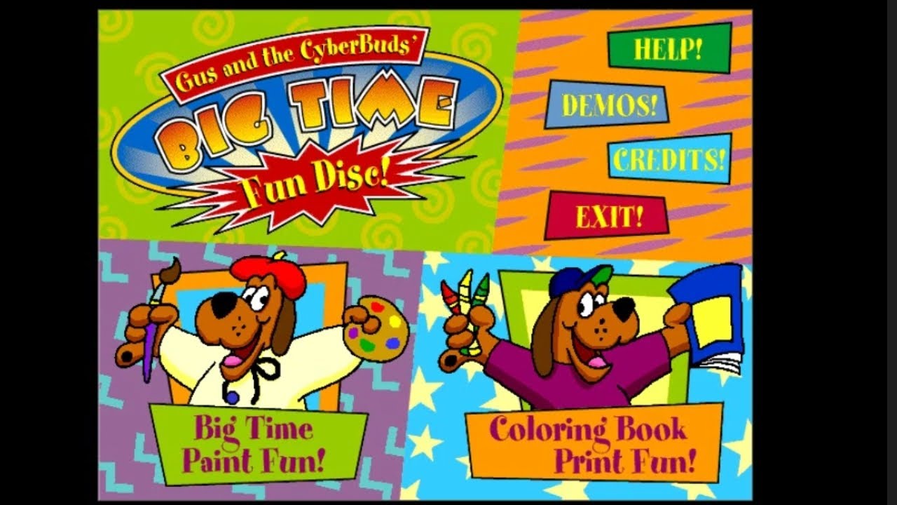 Gus and the CyberBuds Big Time Fun Disc! (1996)