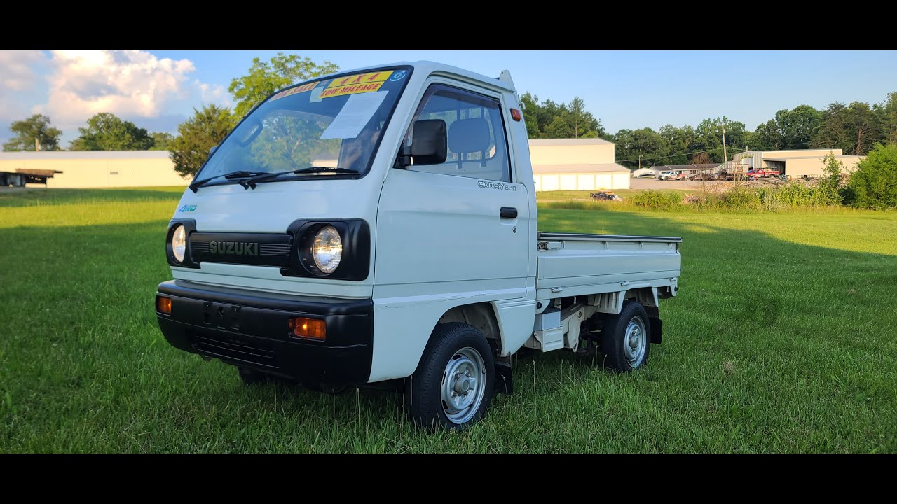 Special video for Anthony from Illinois. 001 unit  1991 Suzuki Carry