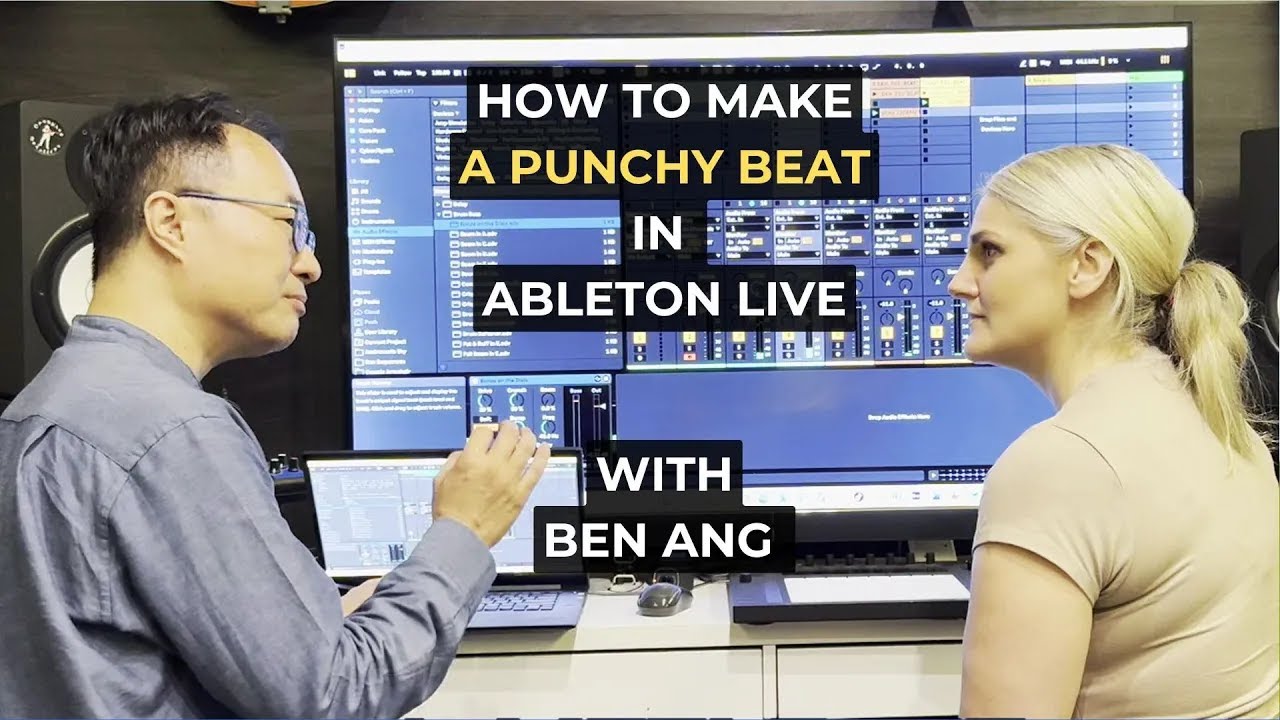 How to Make Your Beats Punchy in Ableton Live with Ableton Certified Trainer Ben Ang