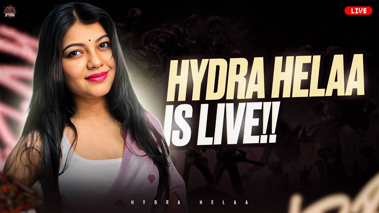 PLAYING BGMI W DANGER, MEGS AND MASTI ❤️HYDRA | HELAA IS LIVE ❤️🐉