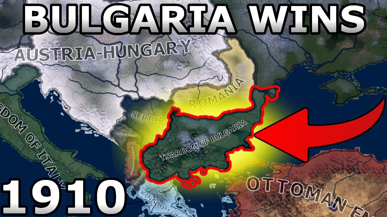 What if Bulgaria wins Both Balkan Wars? | HOI4 WW1 Timelapse