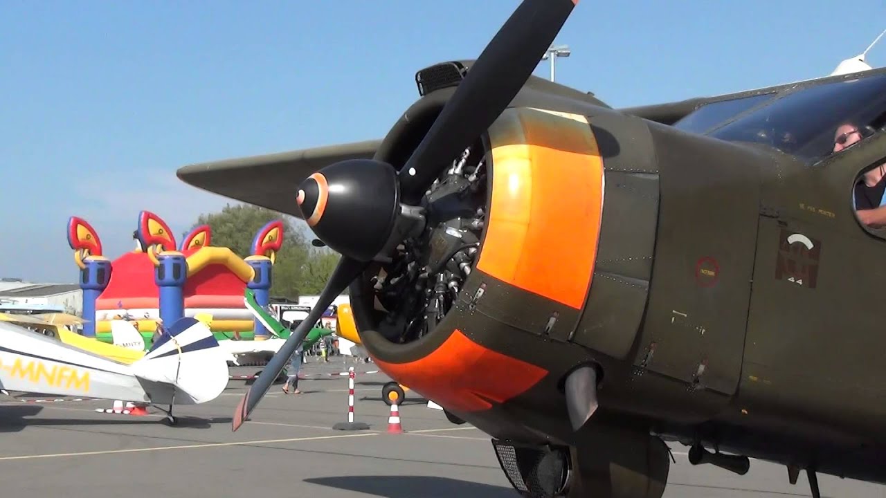 Startup radial Engine, Max Holste Broussard