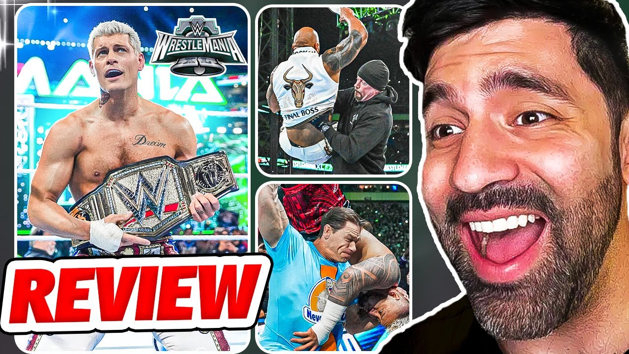 WWE WRESTLEMANIA 40 NIGHT 2 ПОЛНЫЙ ОБЗОР ШОУ (ФИНАЛ)