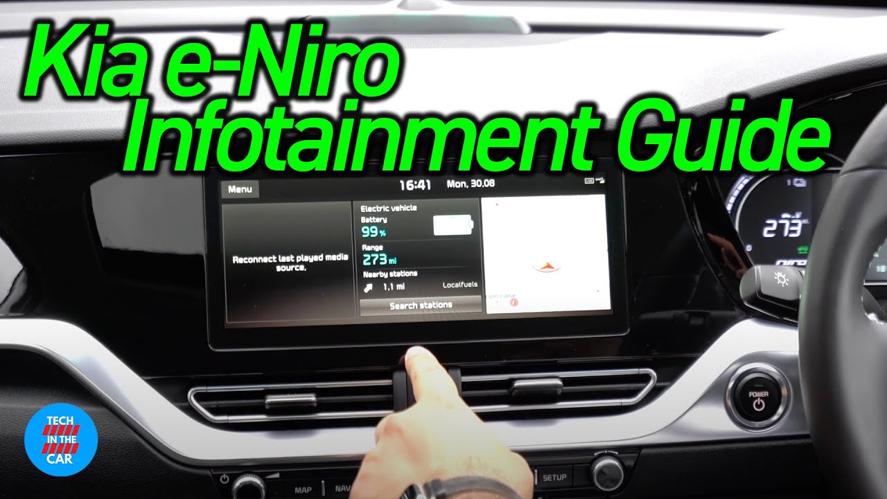 2022 Kia e-Niro infotainment: FULL Guide