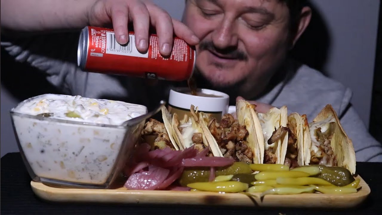 ||BEST OF  ASMR MUKBAG|| TACO #neromasmr