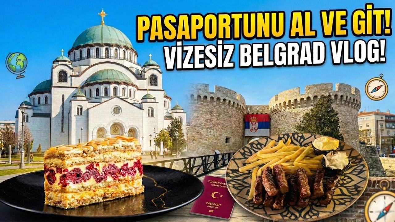 Vizesiz Gidilen En İyi Şehir! | Belgrad'da 3 Gün | Travel Vlog 🇷🇸