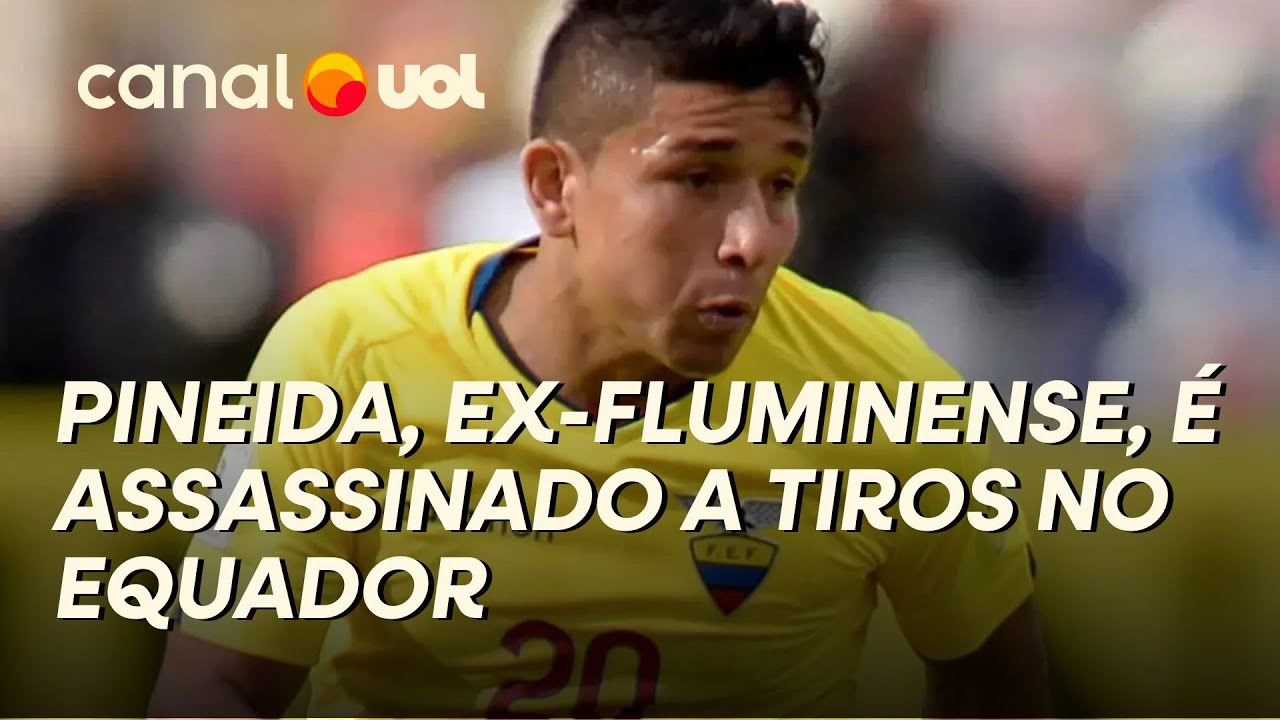 Mario Pineida, ex-lateral do Fluminense, &eacute; assassinado a tiros no Equador