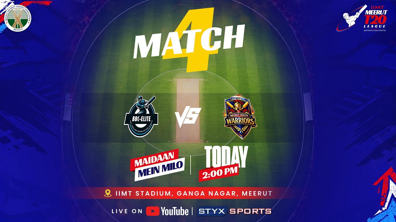 Meerut T20 League Live Stream