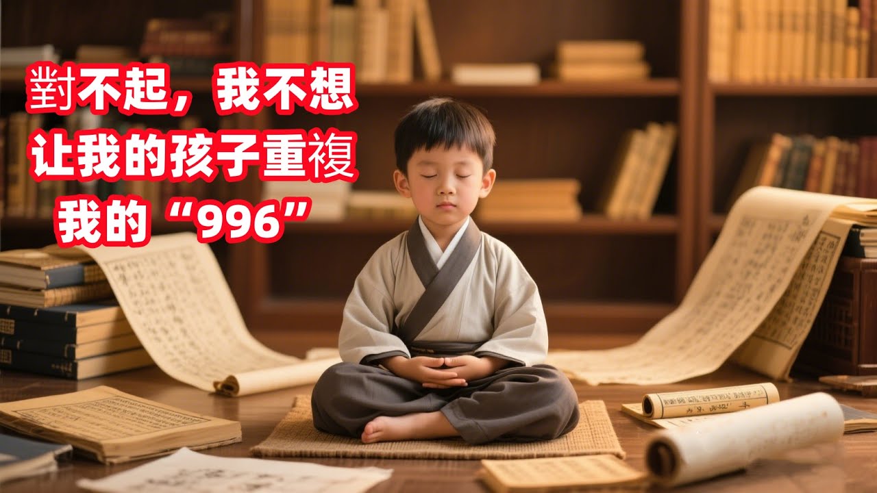 《對不起，我不想讓我的孩子重複我的996》