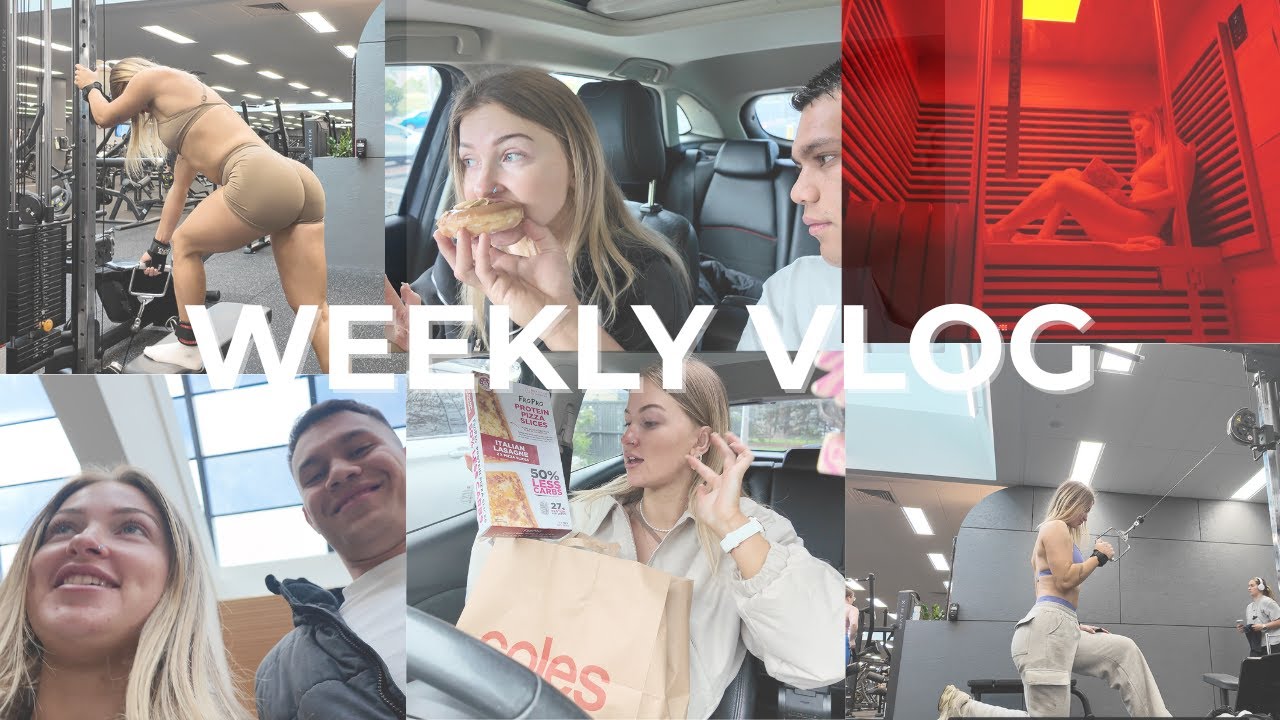 WEEKLY VLOG | Creamy rice, workouts, sauna & trying new GYG caesar burrito