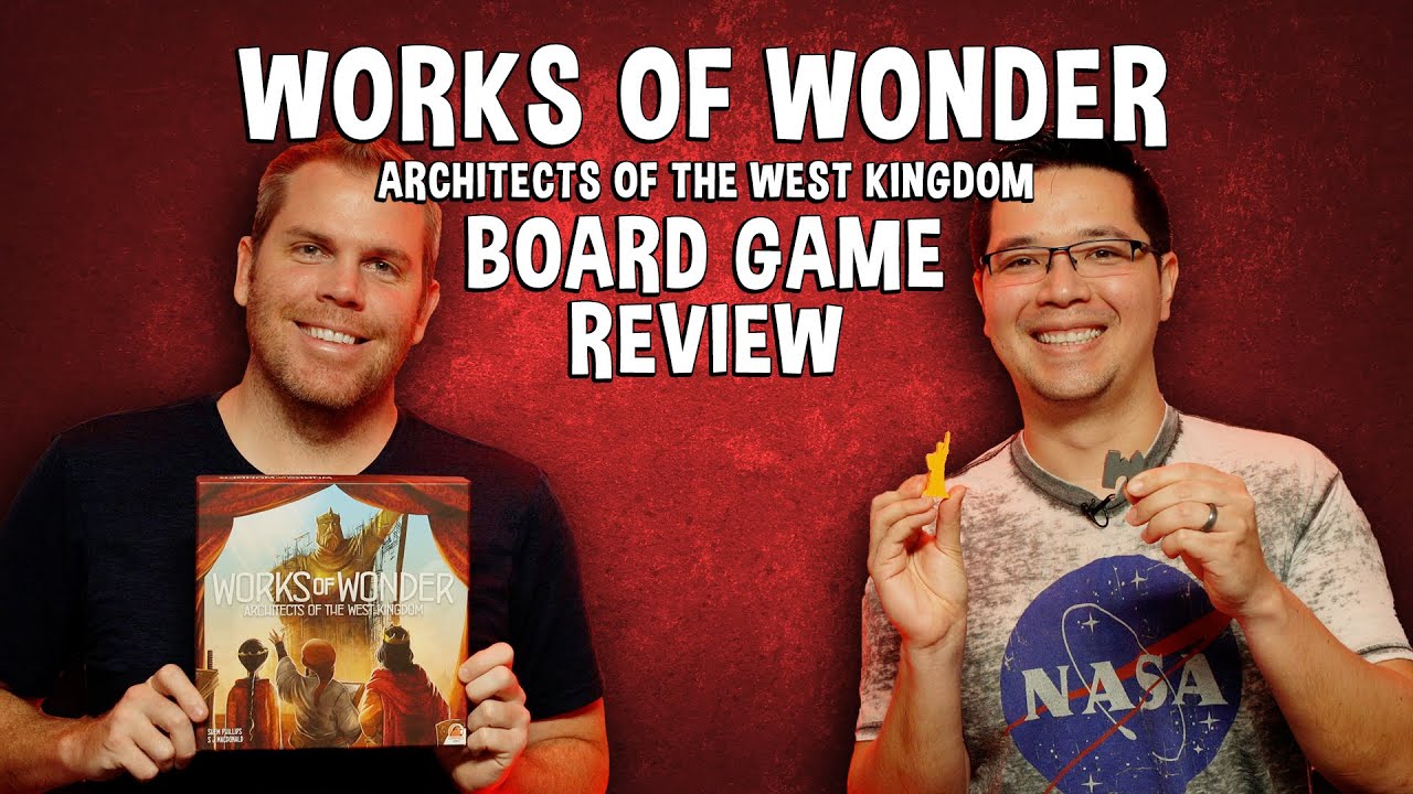 Review of Works of Wonder Architects of the West Kingdom Expansion - Medieval Board Game