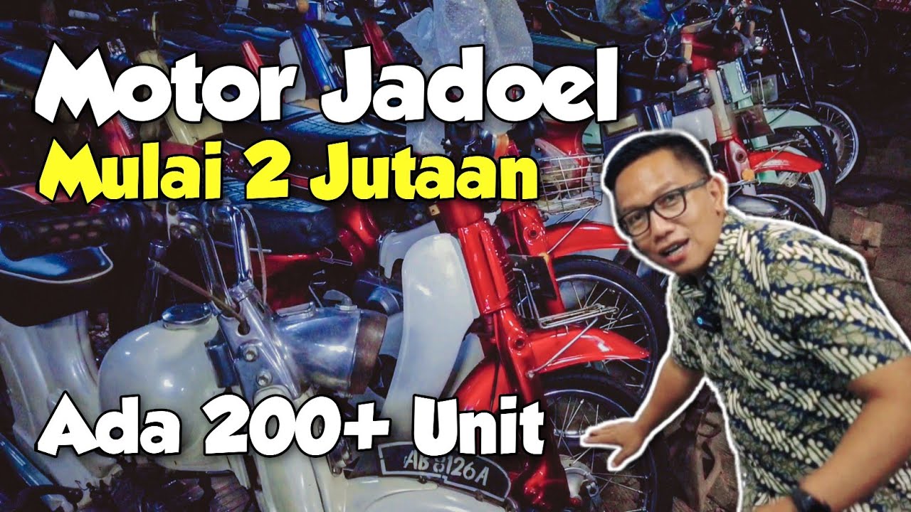 NEMU BANGKERNYA MOTOR TUA || SIAP GAS MOTOR RETRO KLASIK SESUAI BUDGET || MULAI HARGA 2 JUTAAN