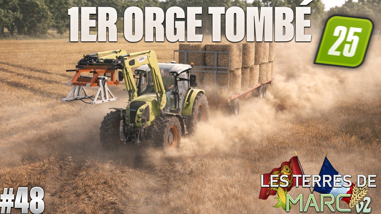 🚿🌿APPORT D'HERBICIDE ET D'AZOTE TARDIF🌿🚿 TERRES DE MARC #48
