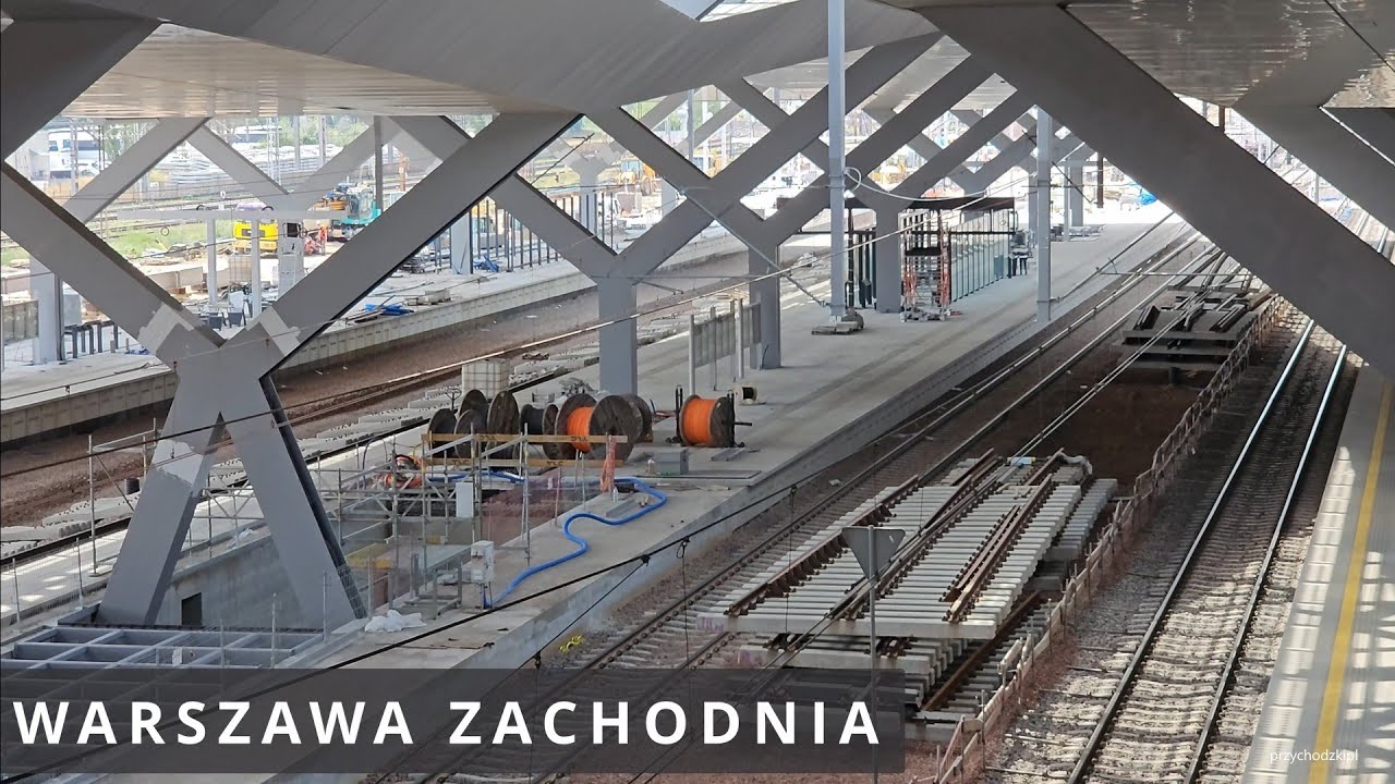 Warszawa / Warsaw Modernizacja Dworca Warszawa Zachodnia / Warsaw West Railway Station - 16.07.2023