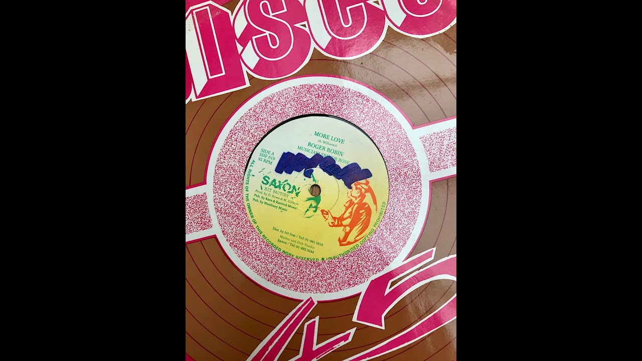 Roger Robin - More Love