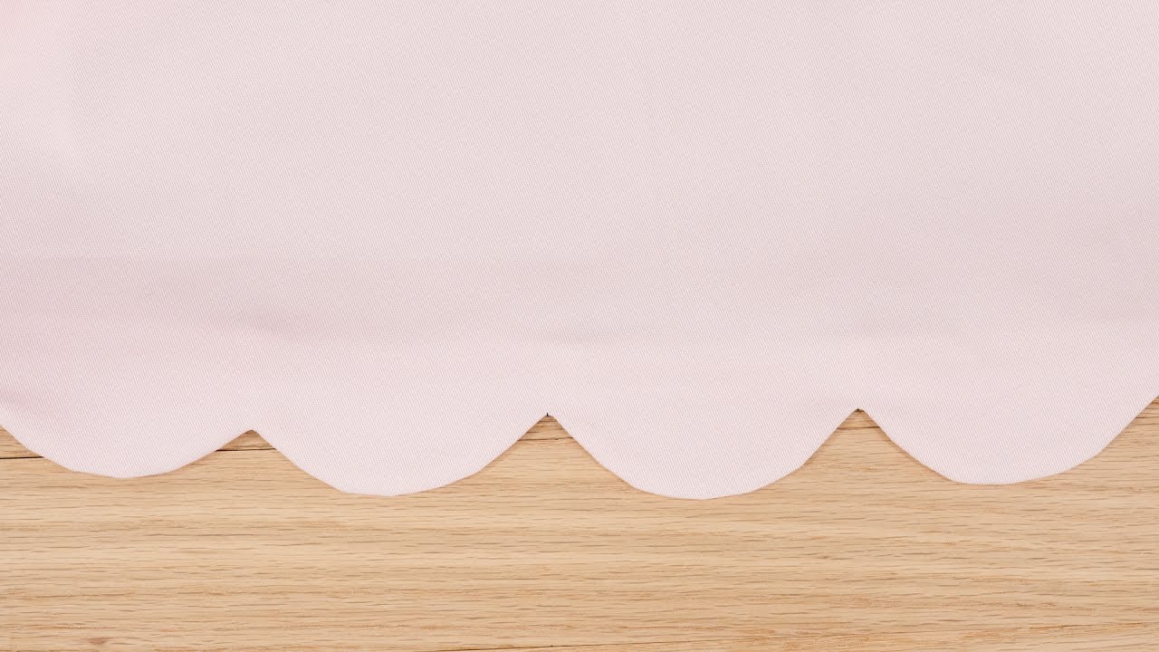 How to Sew a Scalloped Hem