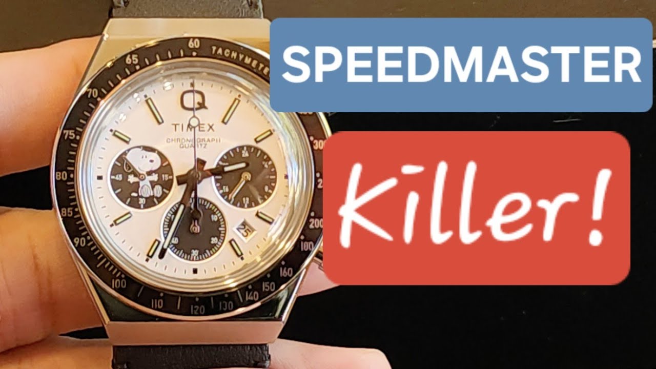 Хронограф Timex X Snoopy! Omega Speedmaster — убийственная модель / превосходная альтернатива
